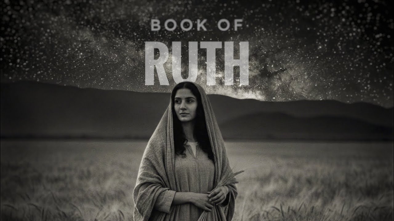 Whispered Bible Reading: Ruth Chapter 2 🌧️ (Rain Sounds for Sleep) 😴