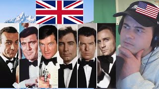 American Reacts Which Bond Actor Was Like 007 For Real