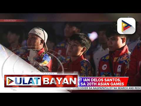 Asian Games: Aira Villegas at Albert Ian delos Santos, flag bearers ng bansa sa 20th Asian Games