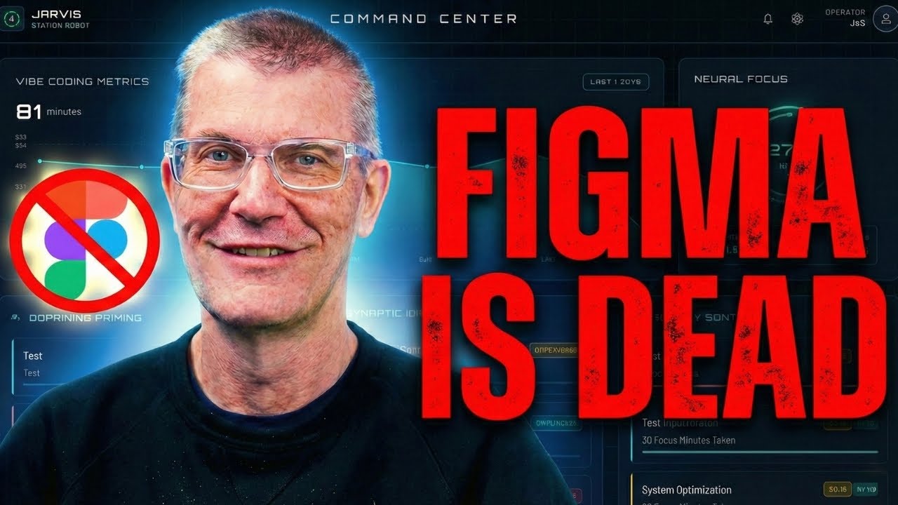 Google Stitch Just Destroyed Figma. (Vibe Coding a Full App in 15 Min)