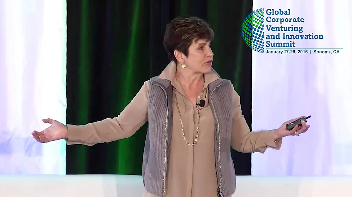 Deborah Hopkins of Citi on stage at the GCVI Summit