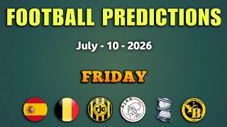 🟢 FOOTBALL PREDICTIONS TODAY 🟢 | Friday 10 | World Cup Picks | 1x2, GG, & Over/Under Tips 🟢 FOOTBALL PREDICTIONS TODAY 🟢 | Friday 10 | World Cup Picks | 1x2, GG, & Over/Under Tips