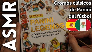 Mirando Cromos Clásicos de Panini del fútbol [ASMR español] screenshot 4