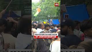 CJP Protest: Supporters Gather at Jantar Mantar After Yesterday's CJP Protest Incident #cjp #delhi