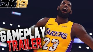 NBA 2K19 First Gameplay Trailer - New Gameplay Features