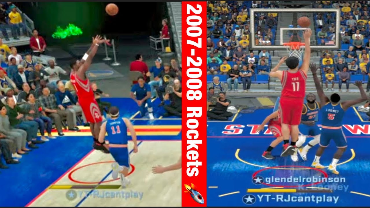 Using The 2007-2008 Houston Rockets in NBA 2K22 🚀 2K Wasn’t Calling Any ...