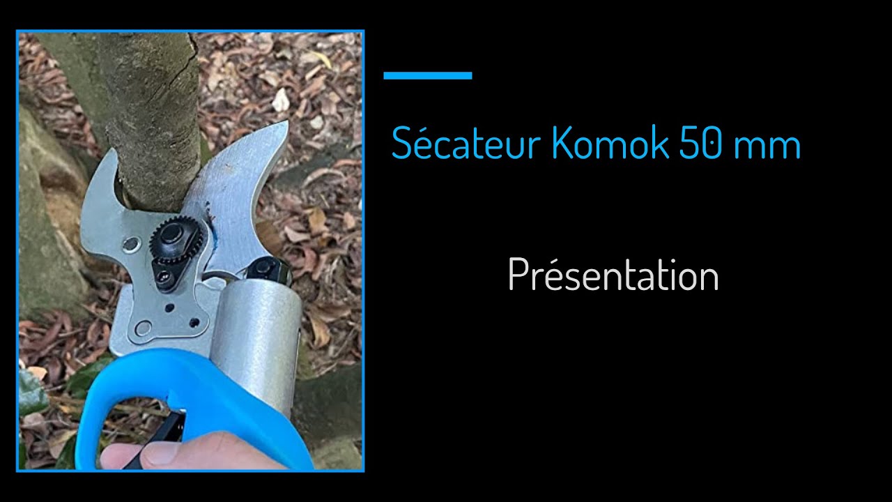 Sécateur électrique Komok 50 mm 