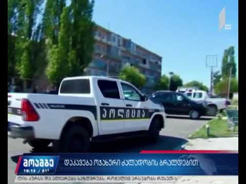 ოჯახში ძალადობის ბრალდებით ორი პირი დააკავეს