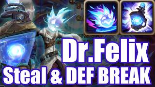 AoE  Buff Steal & Def Break, Dr. Felix is Super Dangerous😂😂😂 【Summoners War RTA】