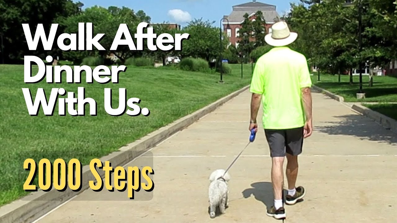 Walk After Dinner Outdoor Workout - 2000 Steps  - Campus 1