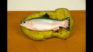 Интерактивная рыба форель BIG MOUTH BASS (Поющая рыба, Лучший подарок рыбаку)