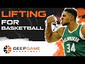 A Deeper Approach To Lifting Weights For Basketball