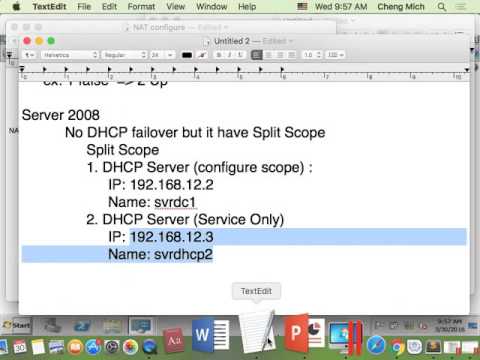 របៀប Configure DHCP Split Scope 2 នៅក្នុង Windows Server 2008R2 - YouTube