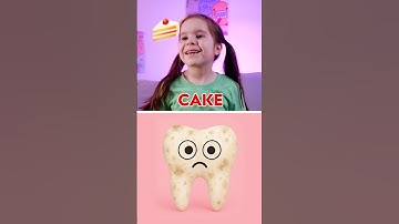 🤩 Chomp-Chomp! Will This 🦷 SNACK Make Teeth Happy? #shorts #funny