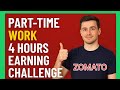 zomato first day delivery2025 || how much can i earn from zomato part time || Zomato experience 2025