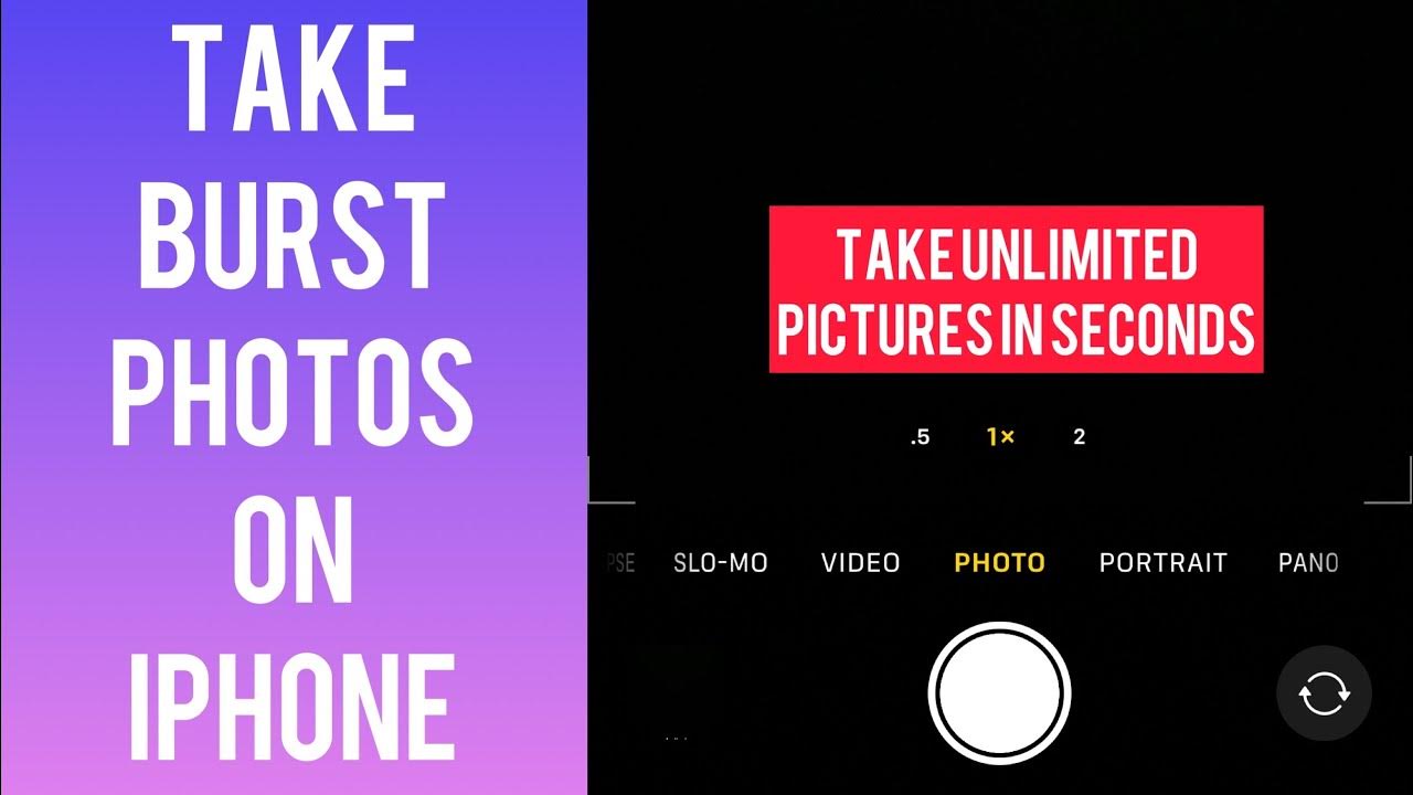 how-to-take-burst-photos-on-iphone-10-11-12-13-14-2023-youtube