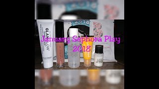My Sephora Play Box for January 2018 by Haloskeeper1 93 views 6 years ago 1 minute, 36 seconds