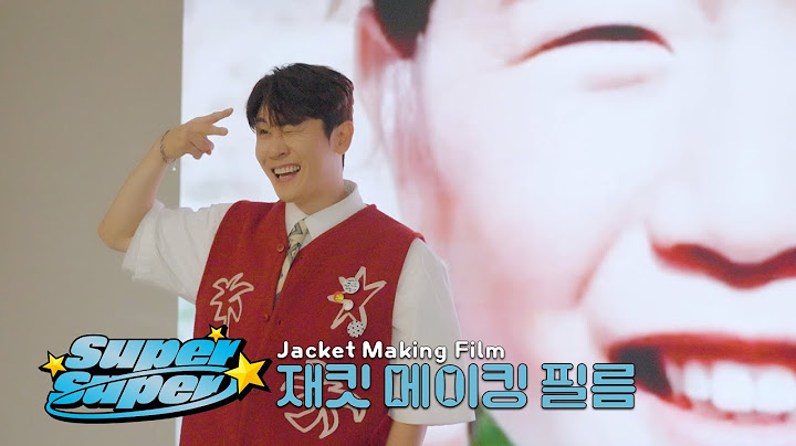 YOUNGTAK Mini Album [SuperSuper] Jacket Making Film