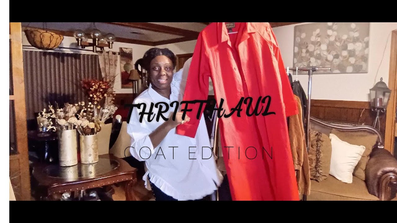 THRIFTED COATS GALORE:MY 2ND COAT COLLECTION-STYLISH FINDS ON A BUDGET- HAUL AND TRY-ON- CLASSY FITS