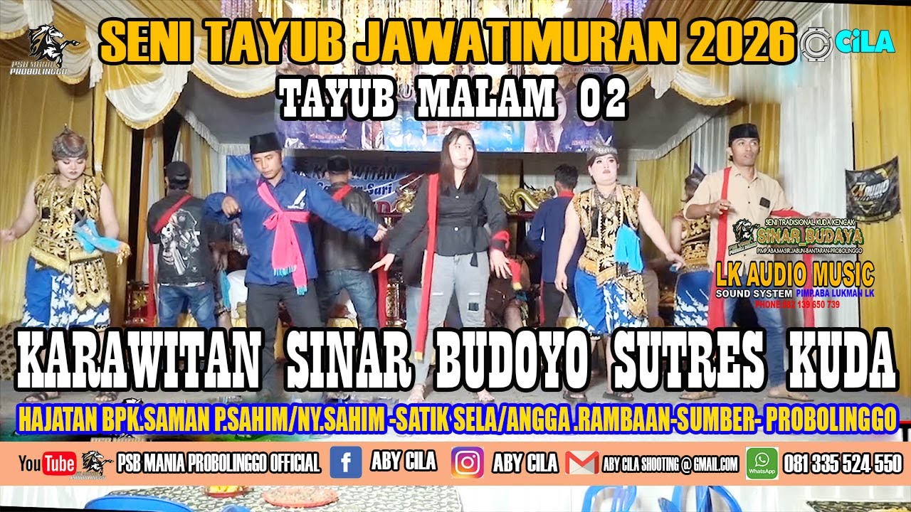 TAYUB MALAM VERSI JAWA TIMURAN 2026.HAJATAN SATIK SELA RAMBAAN