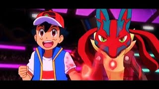 Ash lucario evolves into mega lucario X RISE UP song | Pokémon Journeys episode 84 l ROYALTY AMV l