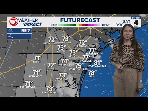 Low daily rain chances over the next week - YouTube