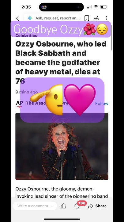 google has ozzy osbourne passed away
