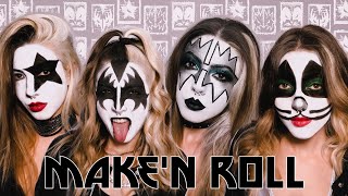 TUTORIAL DE MAQUIAGEM BANDA KISS (4 MAQUIAGENS)