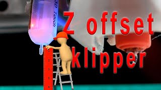 3д принтер дома Z offset на klipper