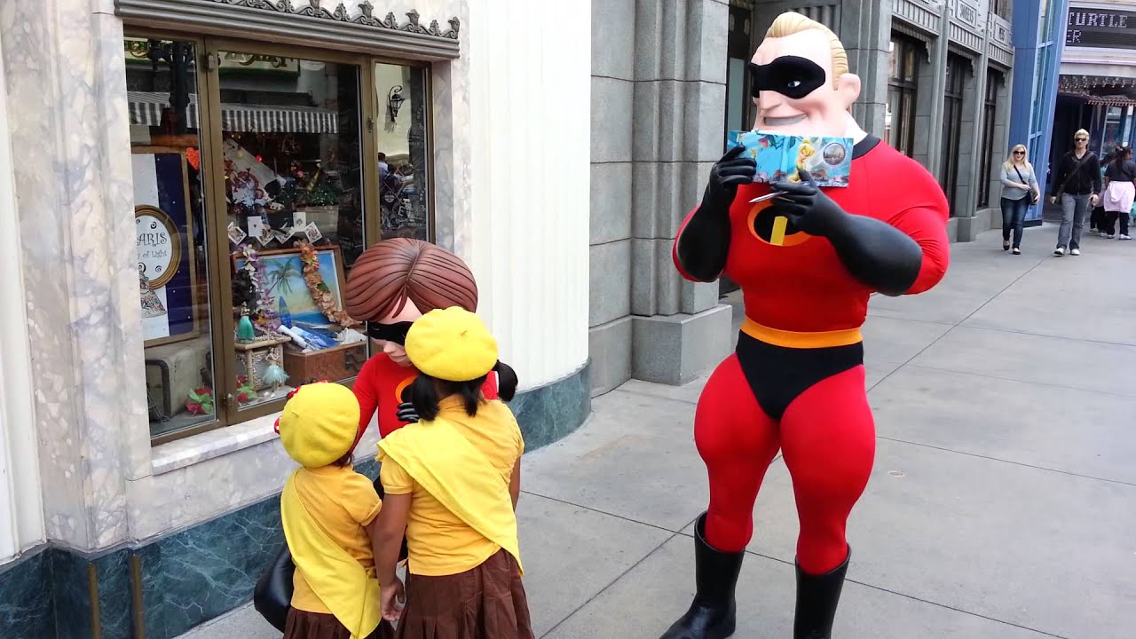 Yaky and ximena meeting the incredibles.