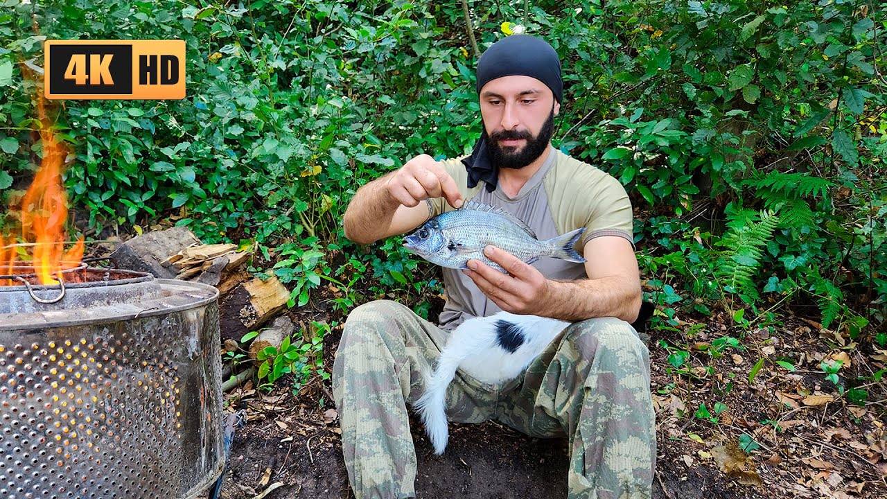 We Cooked Fish with Tyson in the Forest