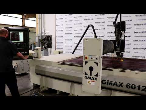 Omax 60120 5′ x 10′ CNC Waterjet Cutter w/ A-Jet Multi-Axis Head