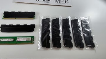 ddr heat sinks heatsinks spreaders (memorypack MPK-AD18B)