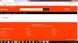 e-Commerce Website in Codeigniter part-9