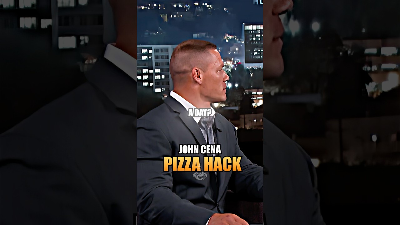 John Cena Found Unlimited Pizza Hack 🤣