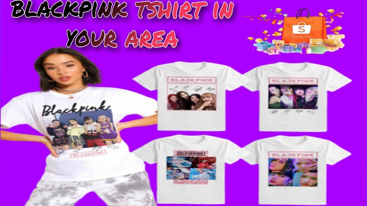 🌻 unboxing | BLACKPINK t-shirt |  SHOPEE🇵🇭