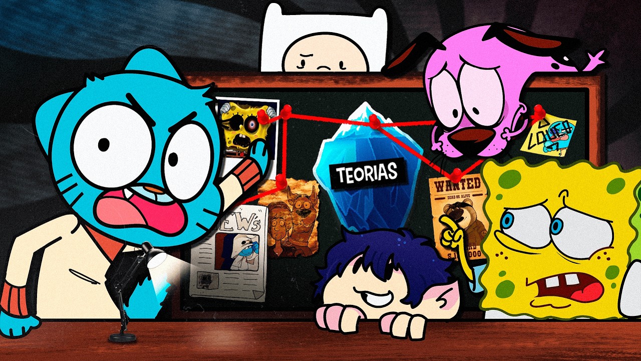 O SUPREMO iceberg das TEORIAS da CONSPIRAÇÃO nos DESENHOS - Explicado