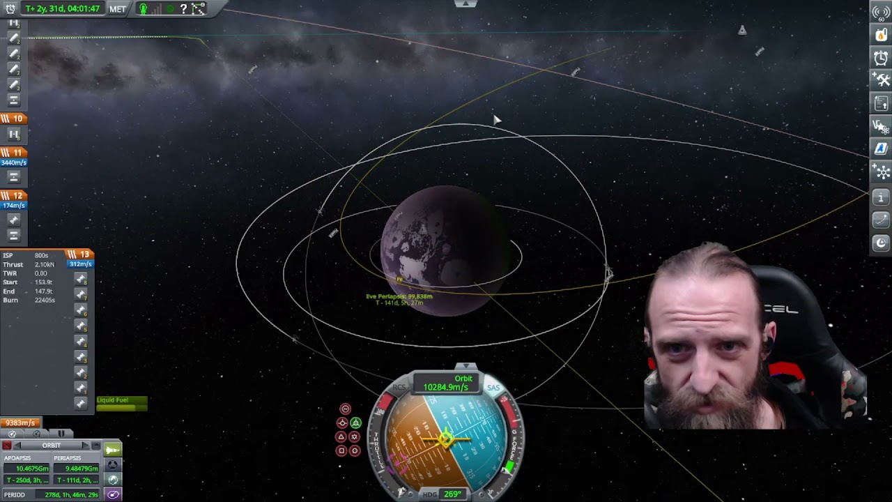 I found a Kerbal lagrange point... and other time warp glitches