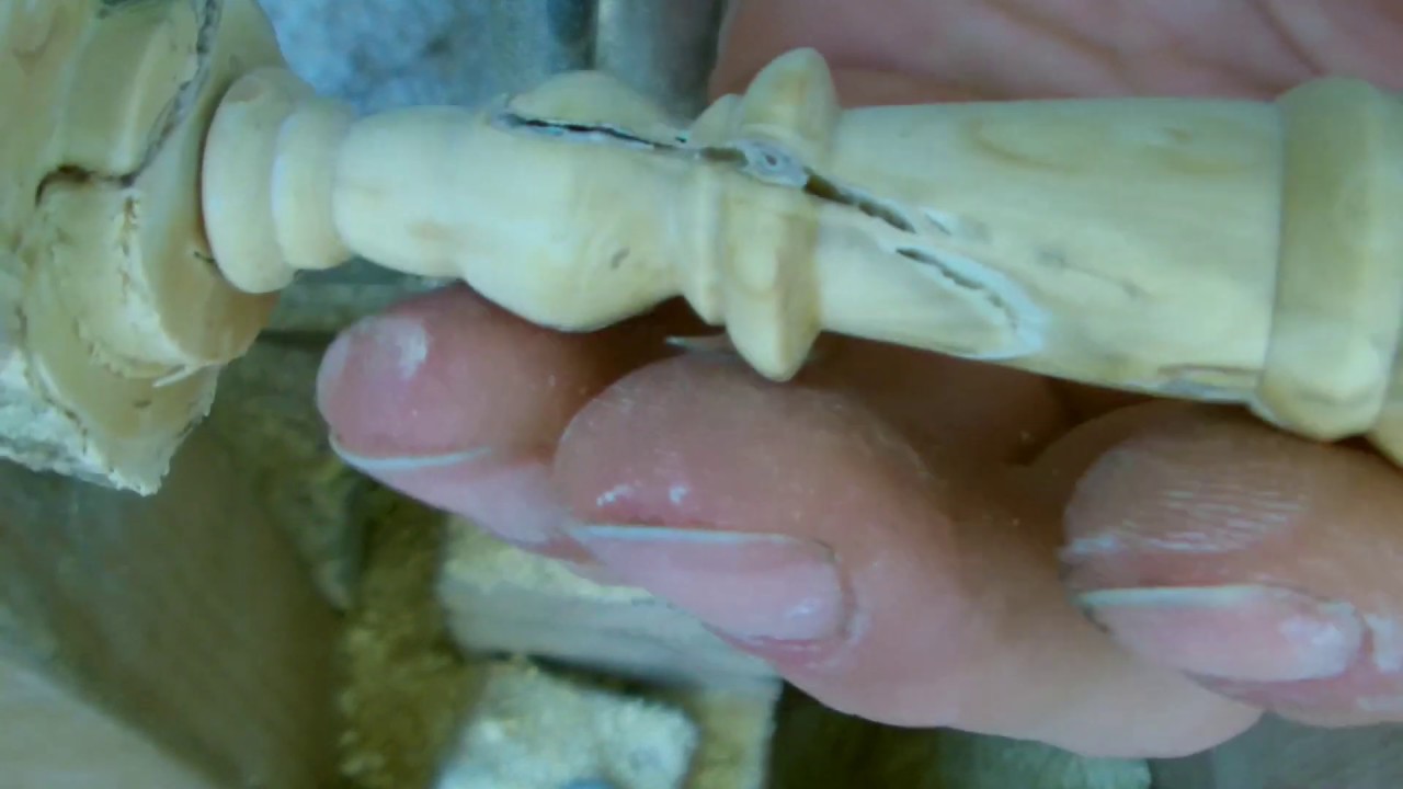 Schachfigur aus Buchbaumholz drechseln