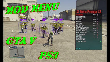 MOD MENU  GTA V PS3  1.27/1.28 DEX/CEX BLES/BLUS +DOWNLOAD