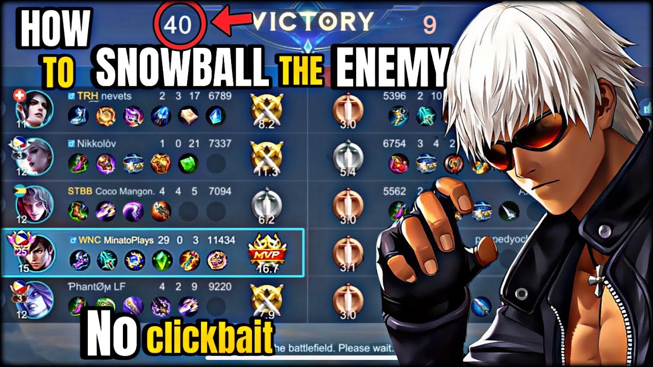 HOW TO SNOWBALL AND DOMINATE THE ENEMY WITH GUSION ( FAST WIN STRATEGY! )2025