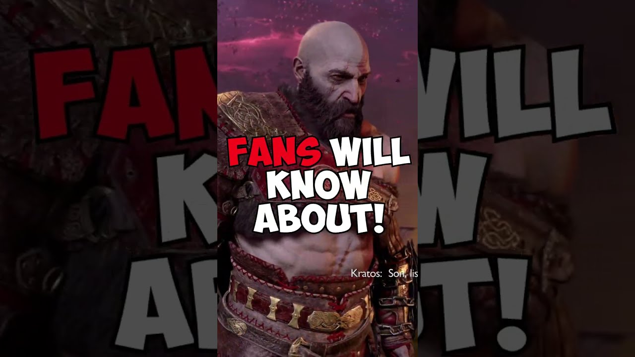 Did you know this about GOD OF WAR? #shorts