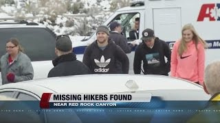 UPDATE: 3 hikers rescued at Red Rock on 2/23