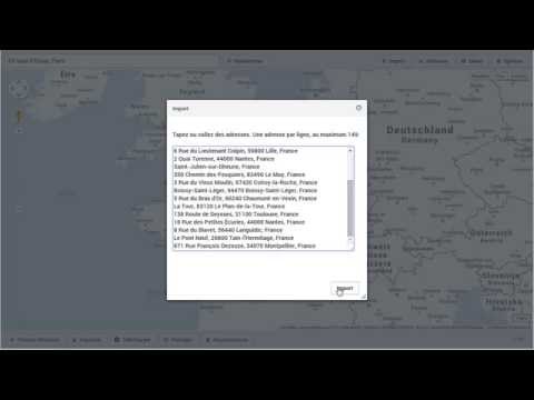 RouteXL v4 demo - France
