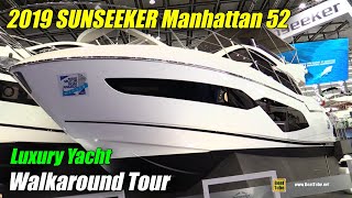 2019 Sunseeker Manhattan 52 Luxury Motor Yacht - Walkaround - 2019 Boot Dusseldorf