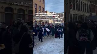 Anti-ICE activists protest outside John Fetterman’s Philadelphia office