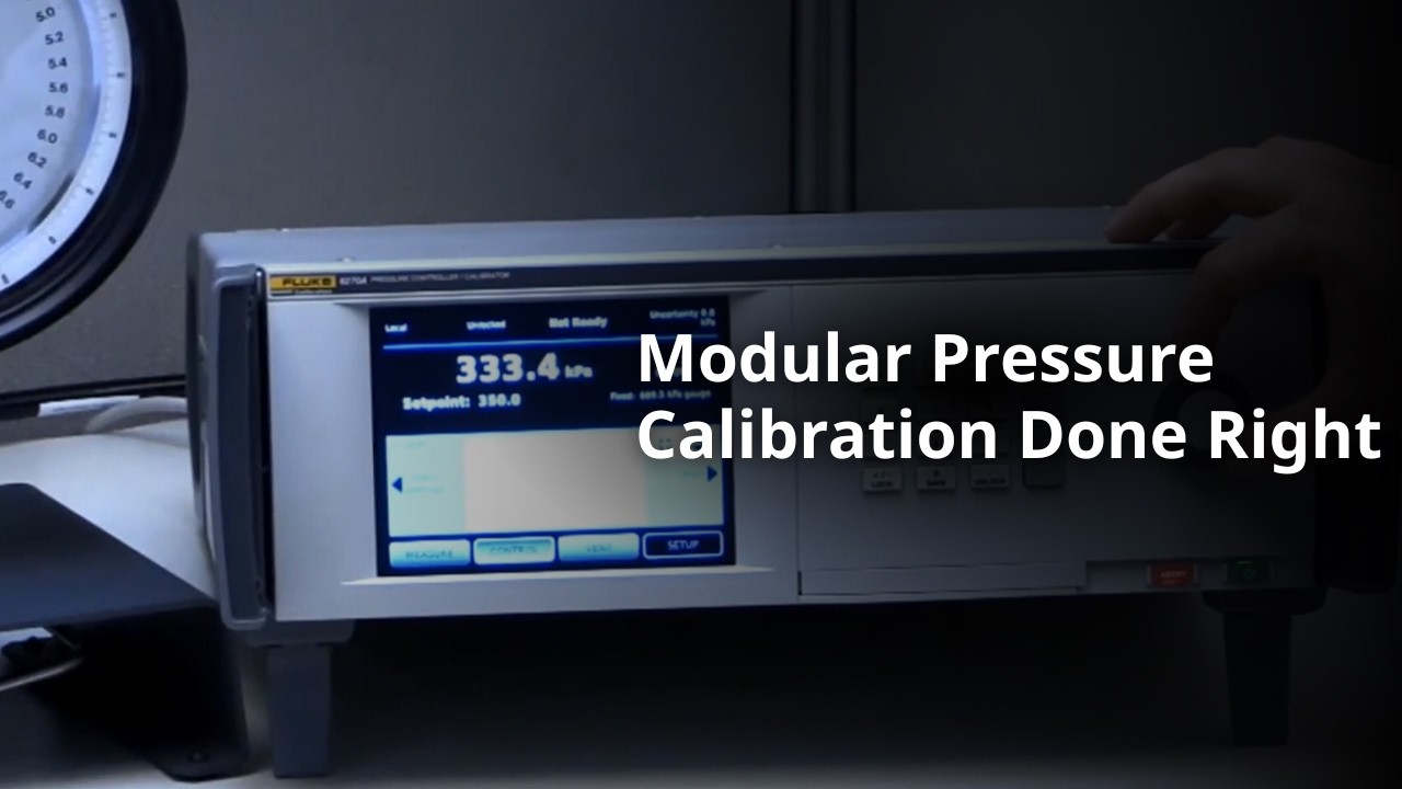 Modular Pressure Calibration Done Right | Range, Scalability, and Uptime