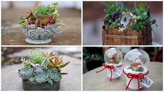4 Small Fairy Garden Ideas! ‍♀