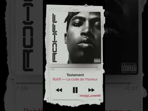 Slowed & Reverb Rohff - Testament