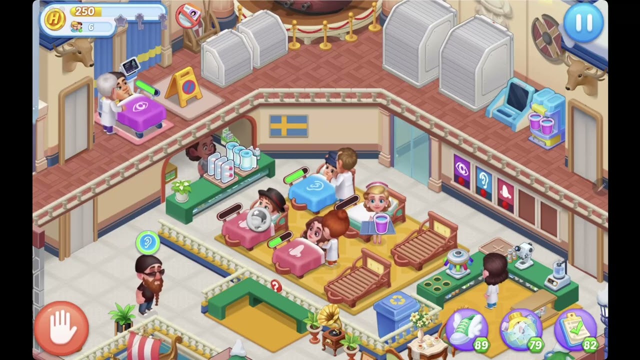 Crazy Hospital Doctor Dash Level 350 💉🩺🚑 ➖ Stockholm ➖ FULL STORY ➖ CaroGamesNL